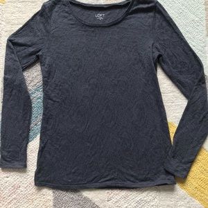 Loft XS long sleeve shirt